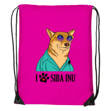  Siba Inu - Sport táska Magenta egyedi ajándék