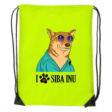 Siba Inu - Sport táska sárga tornazsák