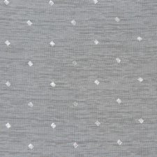  Sibel mintás dekor függöny Fehér/ezüst 400x250 cm lakástextília