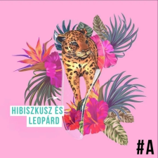  Sibel párduc mintás bontókefe - hibiszkusz kollekció #A fodrászkellék