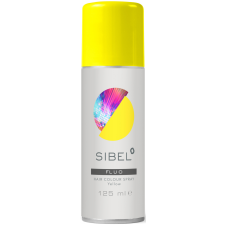 Sibel Színes hajlakk - Hajszínező Spray – Fluo Sárga hajfesték, színező