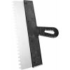 SIBRTEH 350mm 6x6mm fogazott spatulya rozsdamentes, műanyag nyéllel