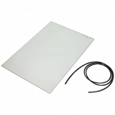 Siemens 375x259 mm , Üveg, sütőajtó, középső, tömítéssel, (eredeti) SIEMENS tűzhely beépíthető gépek kiegészítői