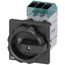 Siemens 3LD3354-0TK51 BE-KI kapcsoló, 3P, 40A, előlapra, fekete villanyszerelés