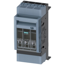 Siemens 3NP1123-1BC20 szakaszoló, 3P, NH-000, 60 mm-es sínre, kengyeles csatlakozó villanyszerelés