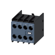 Siemens 3RH2911-1FA22 2NO+2NC homloklapi S00-S3 mágneskapcsolókhoz csavaros segédérintkező blokk villanyszerelés