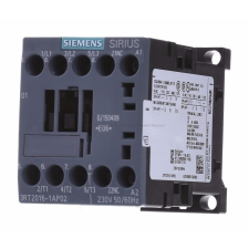 Siemens 3RT2016-1AP02 mágneskapcsoló, 4kW/9A, 230VAC, 1NC, S00, csavaros villanyszerelés