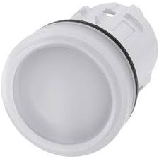 Siemens 3SU1001-6AA60-0AA0 Világító jelző lapos Fehér 1 db (3SU1001-6AA60-0AA0) villanyszerelés