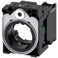 Siemens 3SU1550-1AA10-1BA0 rögzítőkeret (fém), 1NO érintkezővel, csavaros Sirius villanyszerelés