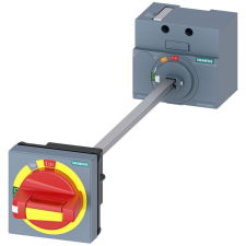 Siemens 3VA9157-0FK25 rotációs hajtás 3VA1-hez, komplett, piros/sárga, IP65 villanyszerelés