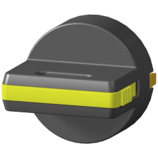 Siemens 3VT9100-3HE20 forgatókar, fekete, lakatolható, 3VT1-hez villanyszerelés