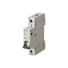Siemens 5SL4106-7 10KA 1P C6 kismegszakító villanyszerelés