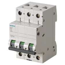 Siemens 5SL6340-7 6KA 3P C 40A kismegszakító villanyszerelés