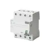 Siemens 5SV3344-6 ÁVK A 40/4 30MA 4 MODUL védőkapcsoló