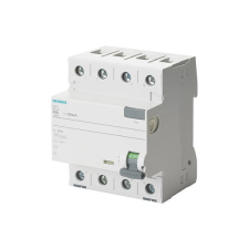Siemens 5SV3344-6 ÁVK A 40/4 30MA 4 MODUL védőkapcsoló villanyszerelés