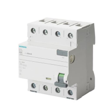 Siemens 5SV3344-6  ÁVK A 40/4 30MA 4 MODUL védőkapcsoló (5SV3344-6) villanyszerelés