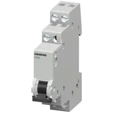Siemens 5TE8141 moduláris kapcsoló, 20A, 1CO, I-O-II villanyszerelés