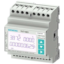 Siemens 7KT1662 SENTRON 7KT PAC1600 LCD 230 V Modbus RTU + MID/kalapsínre fogyasztásmérő villanyszerelés