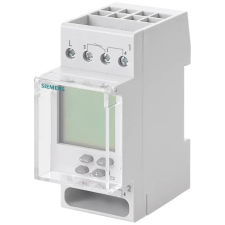 Siemens 7LF4512-0 digitális időkapcsoló, heti, 28 program, 2CO/16A, 230VAC villanyszerelés