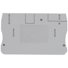 Siemens 8WH9004-3SA00 véglap, iPo 6mm2, szürke villanyszerelés