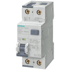 Siemens áramvédős kismegszakító 1P+N B 6A 10kA 30mA villanyszerelés