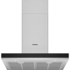Siemens iQ300 LC67BHM50 konyhai szagelszívó Falra szerelhető Rozsdamentes acél B 720 m³/h (LC67BHM50)