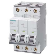 Siemens kismegszakító 3P C 20A 10kA (5SY4320-7) villanyszerelés