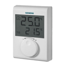 Siemens RDH100 digitális szobatermosztát, öntanuló, 5-30°C fűtésszabályozás