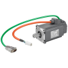 Siemens SIE 1FL6032-2AF21-1LA1 servomotor, Pn=0.2 kW, Nn=3000 rpm, M0=0,64 Nm, MN=0,64 Nm, tengelymagasság 30 mm, abszolút 20 bites (12 bites többfordulatú) jeladó, tartófék nélkül, IP65