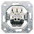 Siemens Siemens Delta 5TA2154 redőnykapcsoló, burkolat és keret nélkül, süllyesztett 10A 250V, Delta ( 5TA2154)