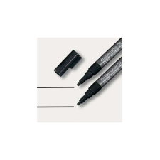 SIGEL 1-2 mm Folyékony krétamarker - Fekete (2 db / csomag) (BA177) filctoll, marker