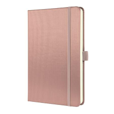 SIGEL Jegyzetfüzet, exkluzív, A5, vonalas, 97 lap, keményfedeles, SIGEL Conceptum, pink metál (SICO401) füzet