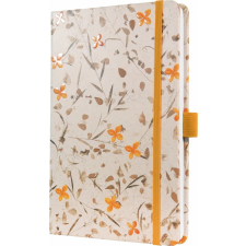 SIGEL Jolie Bloom Orange 87 lapos 135x203mm vonalas jegyzetfüzet füzet