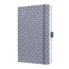  Sigel Jolie határidőnapló, 2026, 13,5x20,3 cm, heti, gleccser szürke határidőnapló