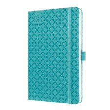  Sigel Jolie határidőnapló, 2026, 13,5x20,3 cm, heti, türkizzöld határidőnapló