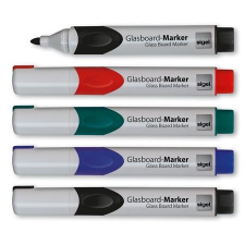 SIGEL Üvegtábla marker, kúpos hegyű, 2-3 mm,SIGEL, vegyes filctoll, marker