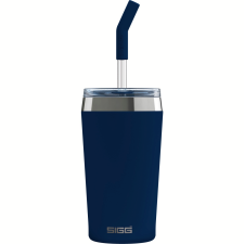 Sigg Helia Night Ink 450ml Szívószálas Thermo Pohár - Sötétkék (6015.20) termosz