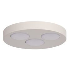 Sigma Bros bézs-fehér mennyezeti lámpa (SIG-40838) GX53 3 izzós IP20 világítás
