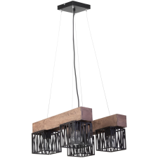 Sigma Lighting loft függeszték dali barna fekete sig31484 világítás