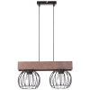 Sigma Lighting loft függeszték milan barna fekete sig31572