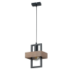 Sigma Lighting loft függeszték robin barna fekete sig32215