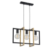 Sigma Lighting modern függeszték eden fekete arany sig32234