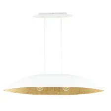Sigma Lighting modern függeszték gondola fehér arany sig40637 világítás