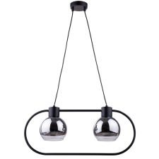 Sigma Lighting modern függeszték linda fekete átlátszó ezüst sig31892 világítás