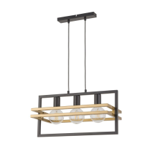 Sigma Lighting modern függeszték merci fekete arany sig32392 világítás