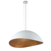 Sigma Lighting modern függeszték solaris fehér réz sig40622