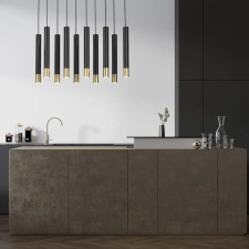 Sigma Lighting modern függeszték sopel fekete arany sig33399 világítás