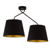 Sigma Lighting modern mennyezeti lámpa lizbona fekete réz sig32116
