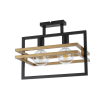 Sigma Lighting modern mennyezeti lámpa merci fekete arany sig32401