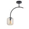 Sigma Lighting modern mennyezeti lámpa shine borostyán fekete sig32240